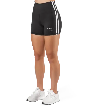 2Line Short Leggings - Black