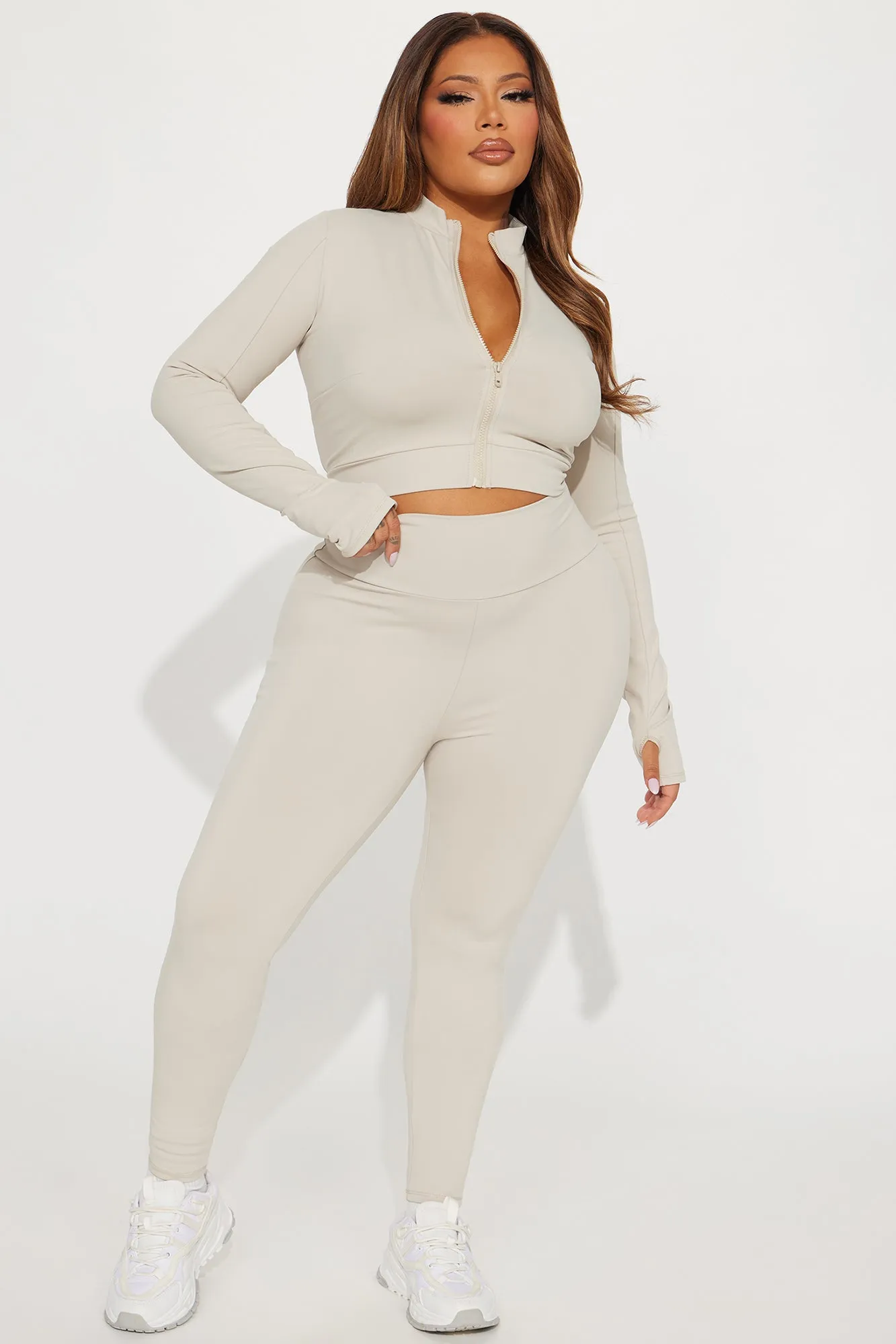Amalie Elevate Active Set - Taupe