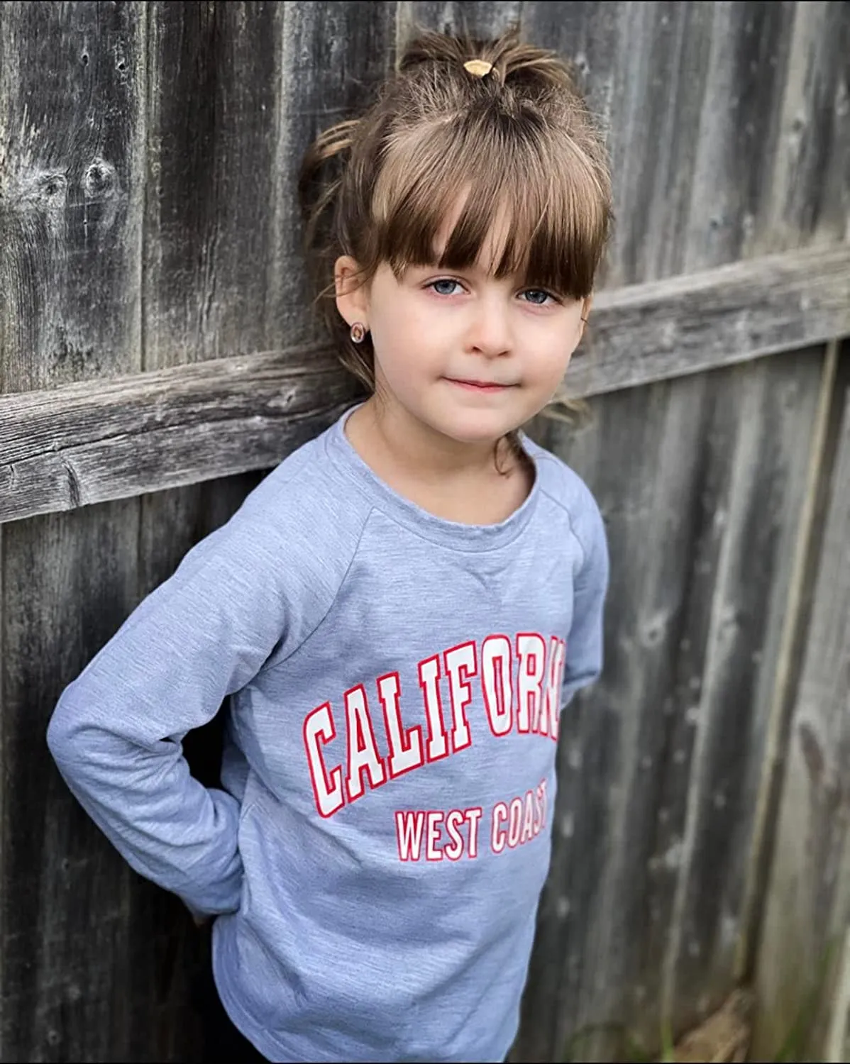 Arshiner Girls Casual Tie Dye Crewneck Long Sleeve Sweaters