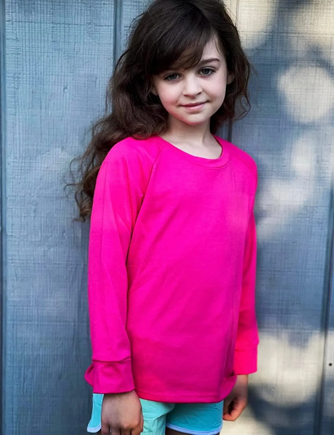 Arshiner Girls Casual Tie Dye Crewneck Long Sleeve Sweaters
