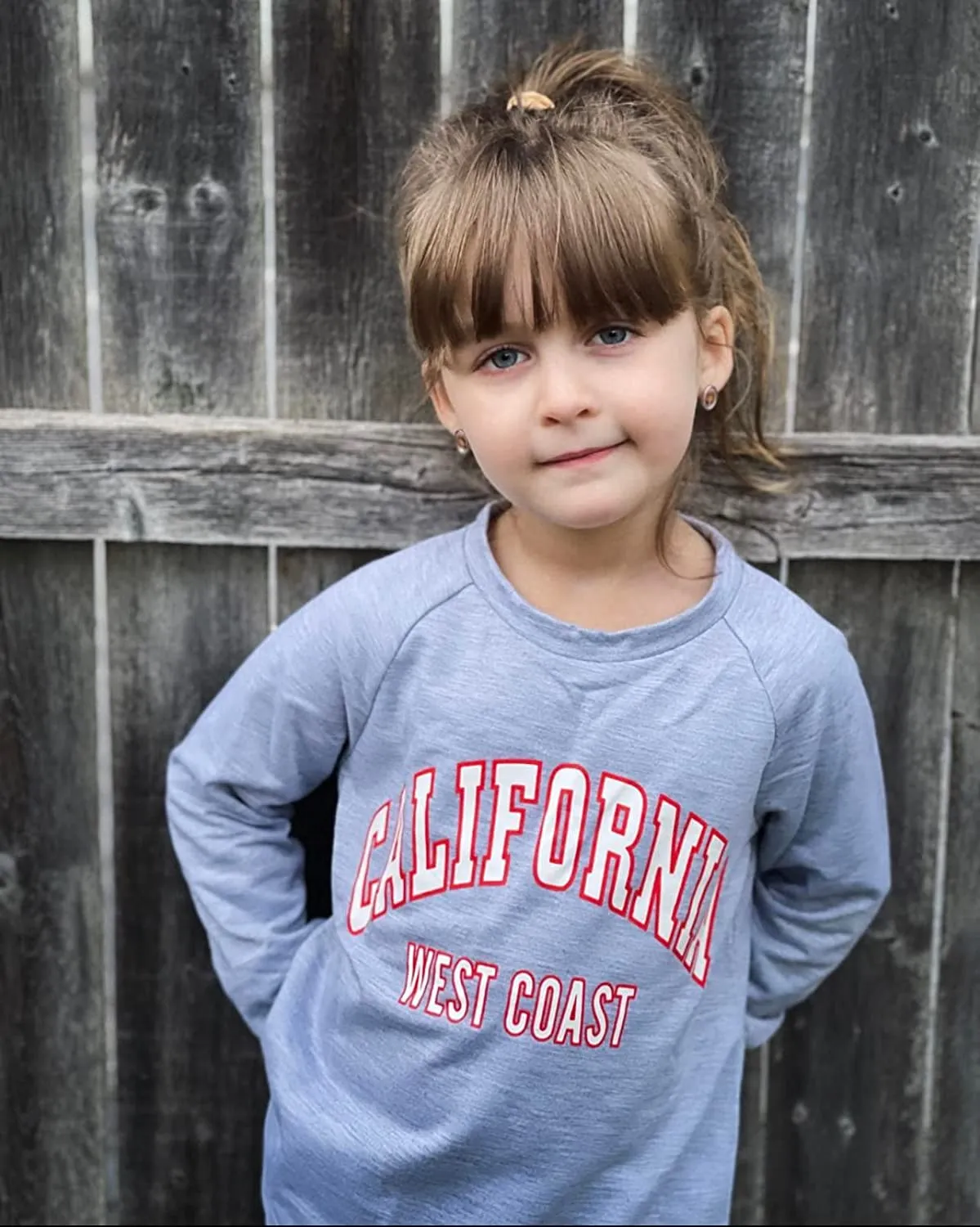 Arshiner Girls Casual Tie Dye Crewneck Long Sleeve Sweaters