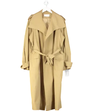 ASOS Beige Lightweight Belted Trench Coat UK 10