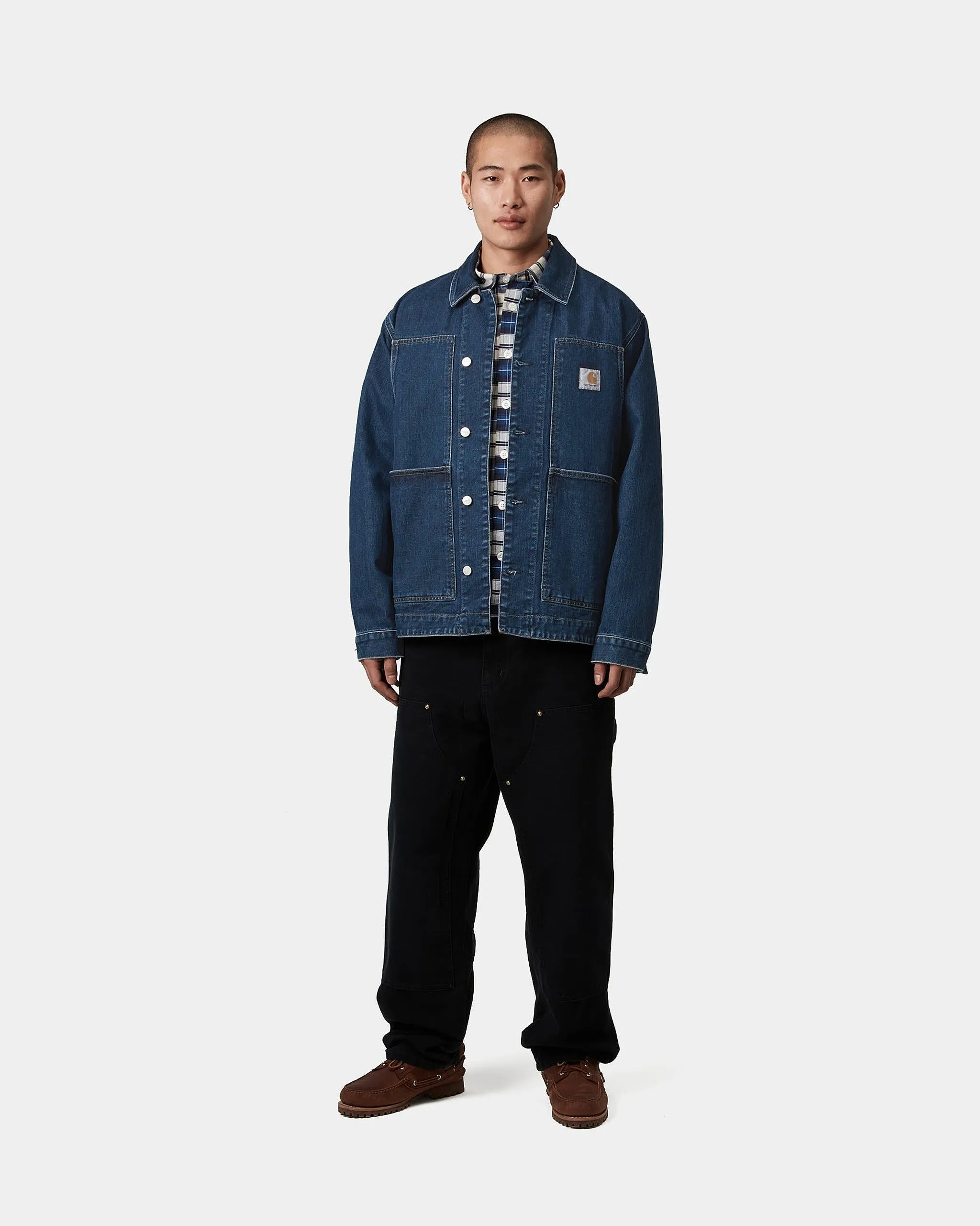 Carhartt WIP OG Double Front Jacket - Blue Stone Washed