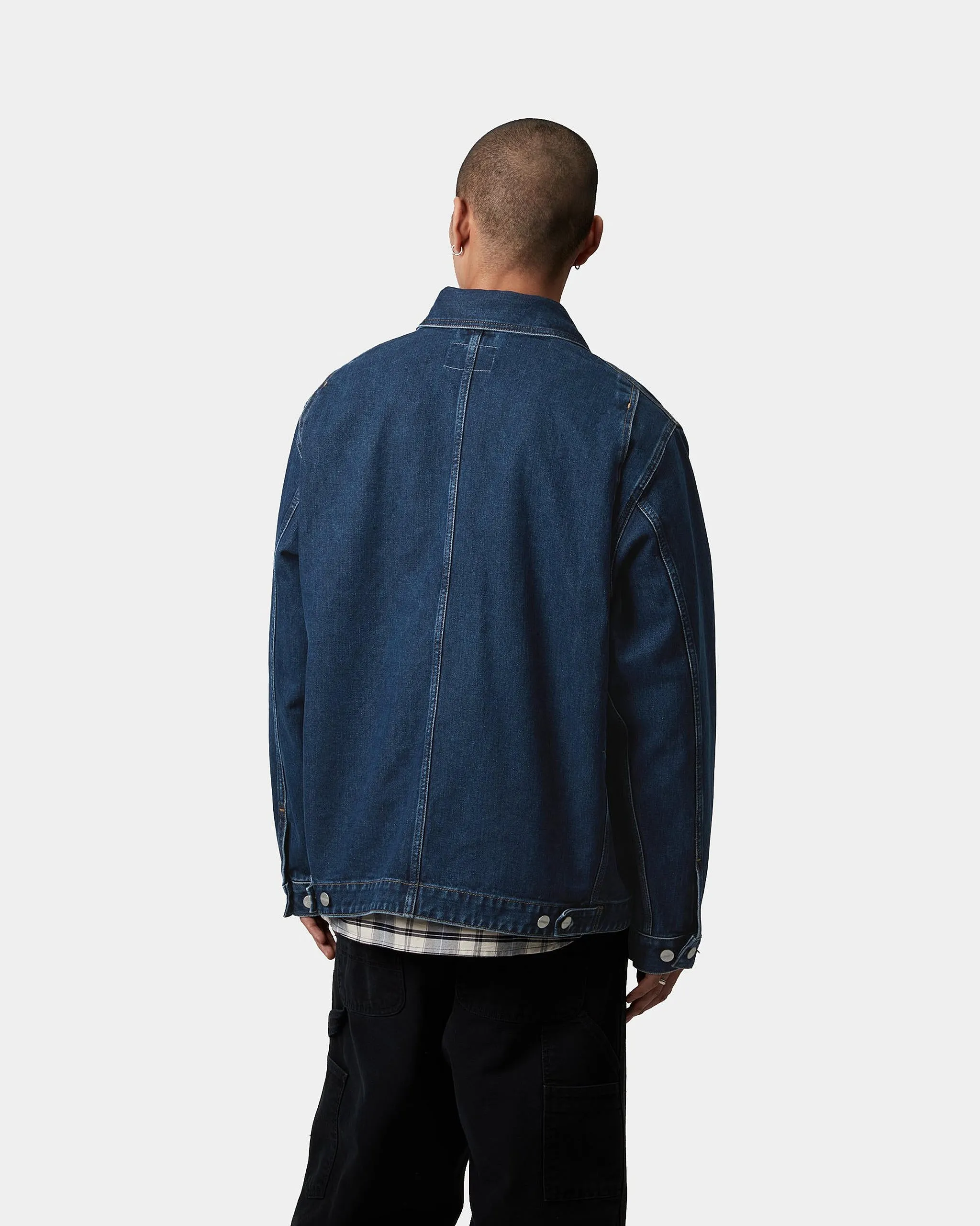 Carhartt WIP OG Double Front Jacket - Blue Stone Washed