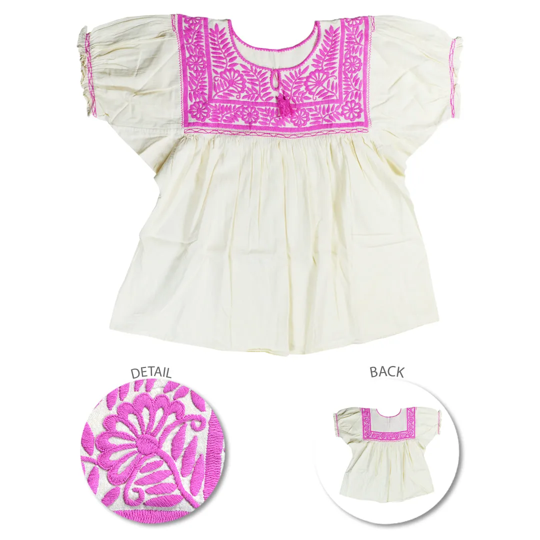 Carranza Eyelet Embroidered Blouse