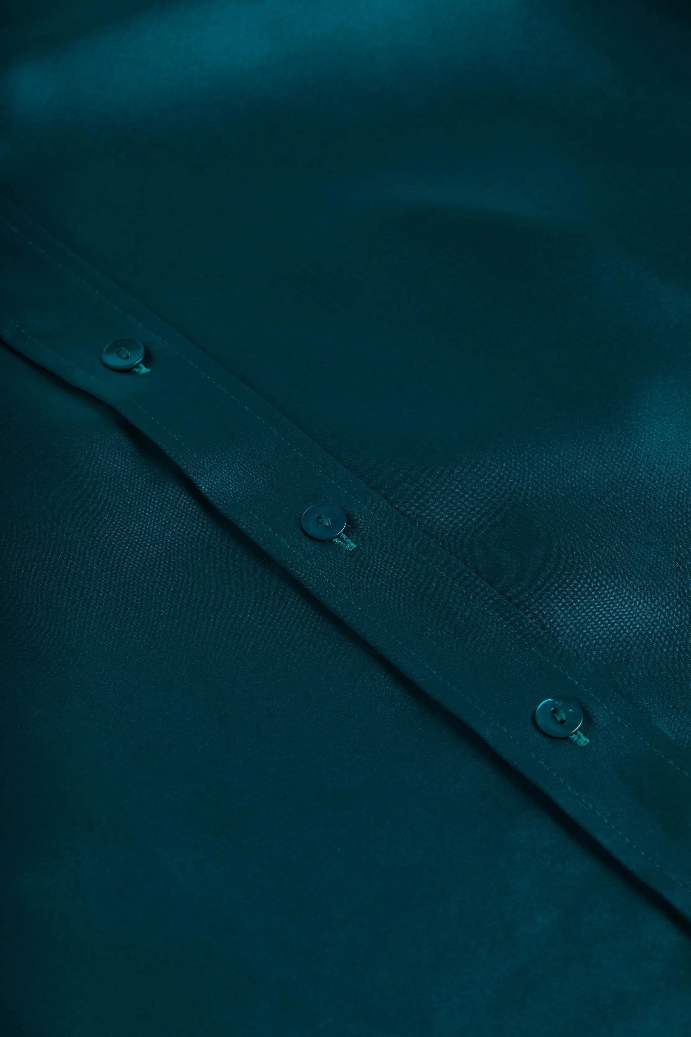 Dani Silk Blouse - Ocean Teal