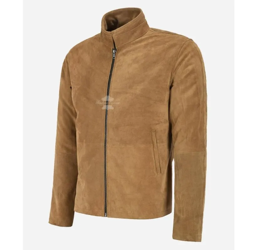 DANIEL CRAIG Matchless Men's Blouson Suede Jacket