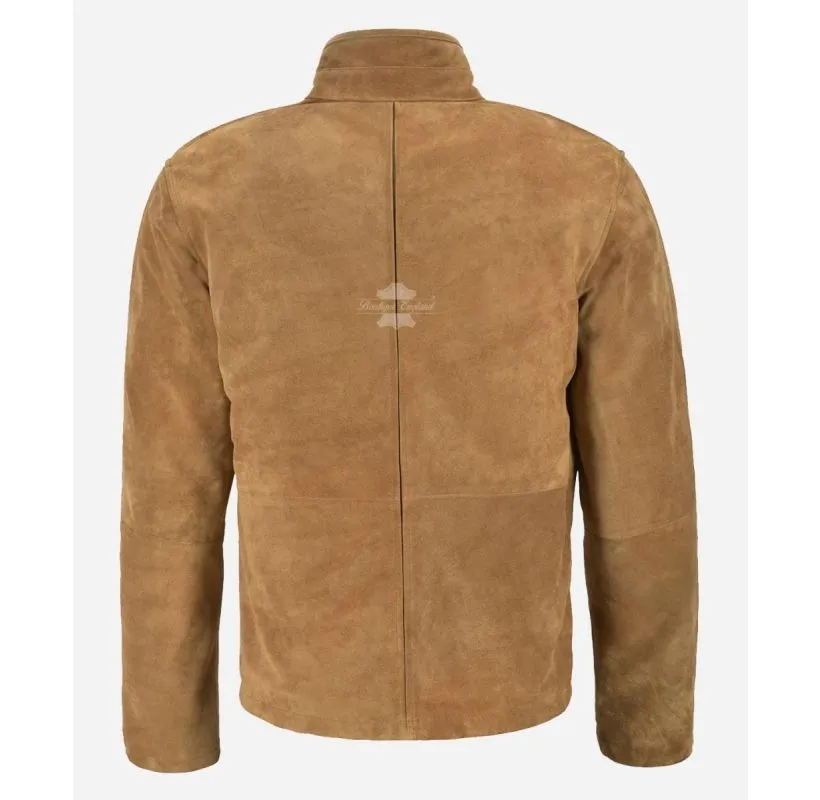 DANIEL CRAIG Matchless Men's Blouson Suede Jacket