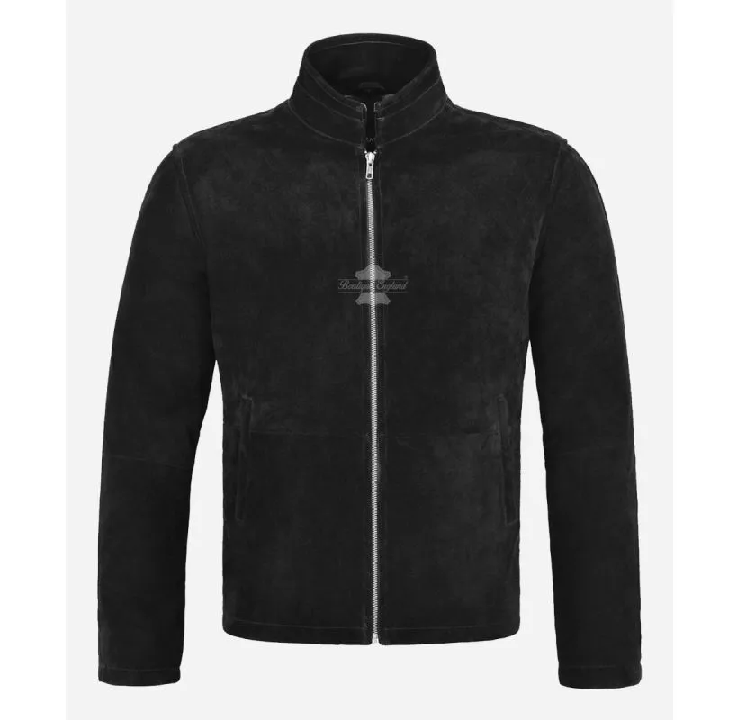 DANIEL CRAIG Matchless Men's Blouson Suede Jacket