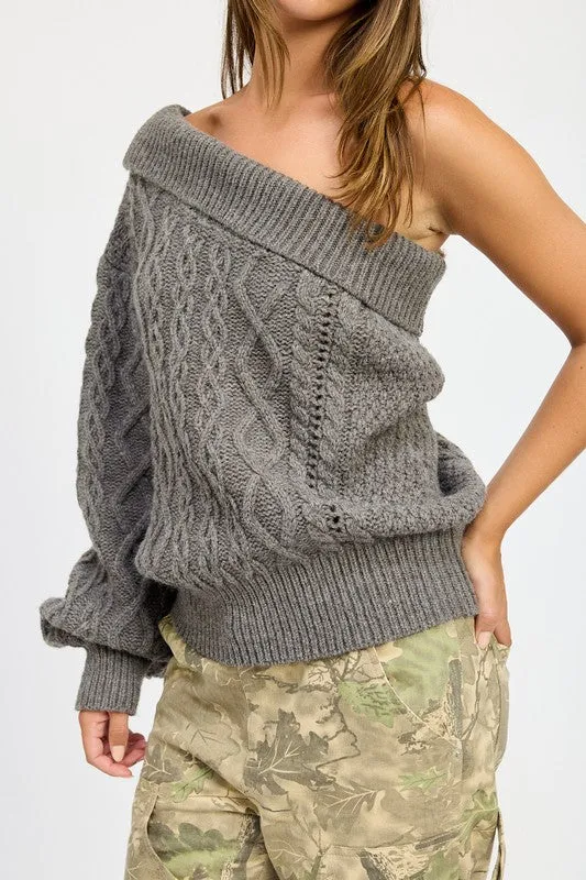 Delaney One Shoulder Top