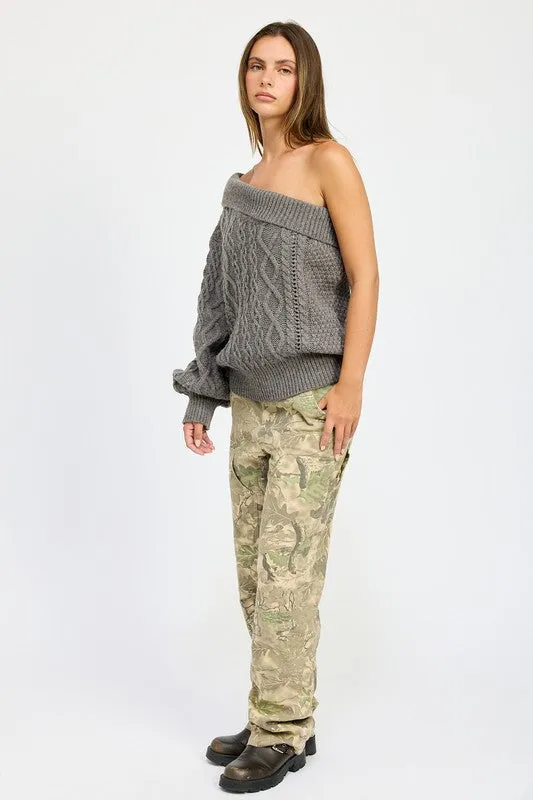 Delaney One Shoulder Top