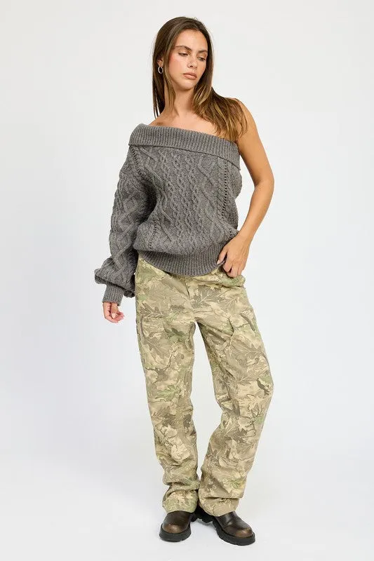 Delaney One Shoulder Top