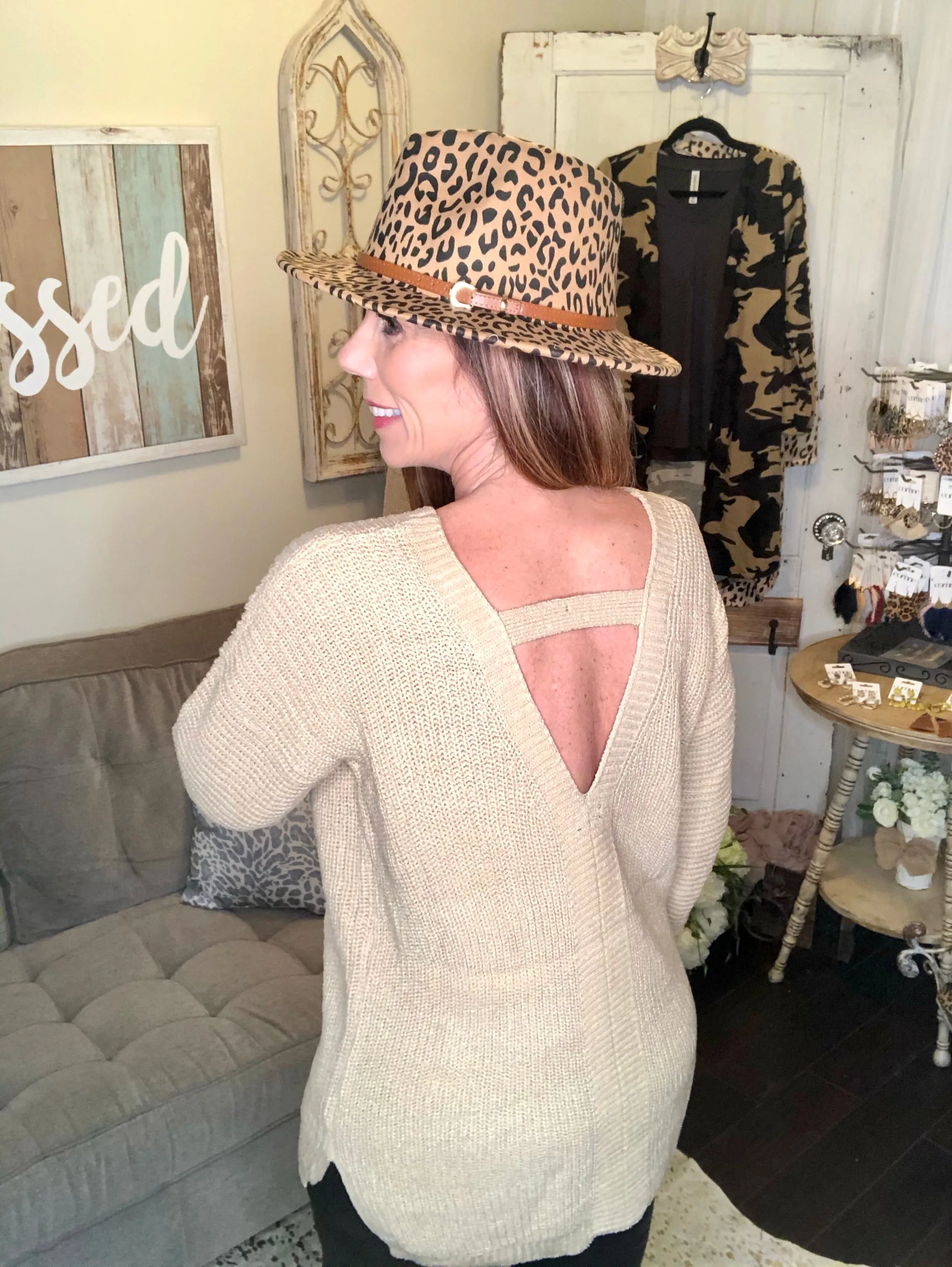 Elise Distressed Sweater