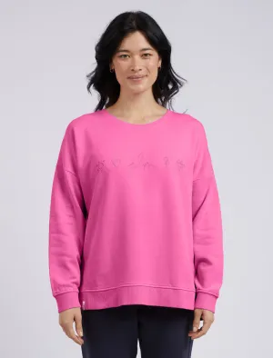 Elm Symbols Crew - Shocking Pink