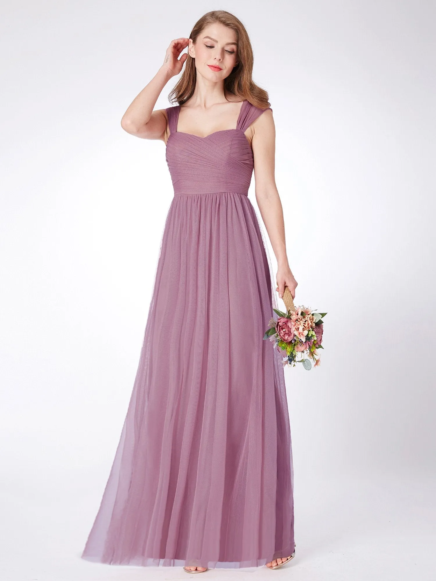 Ever-Pretty Ever Pretty Sleeveless Women Feminine Bridesmaid Dresses EP07304