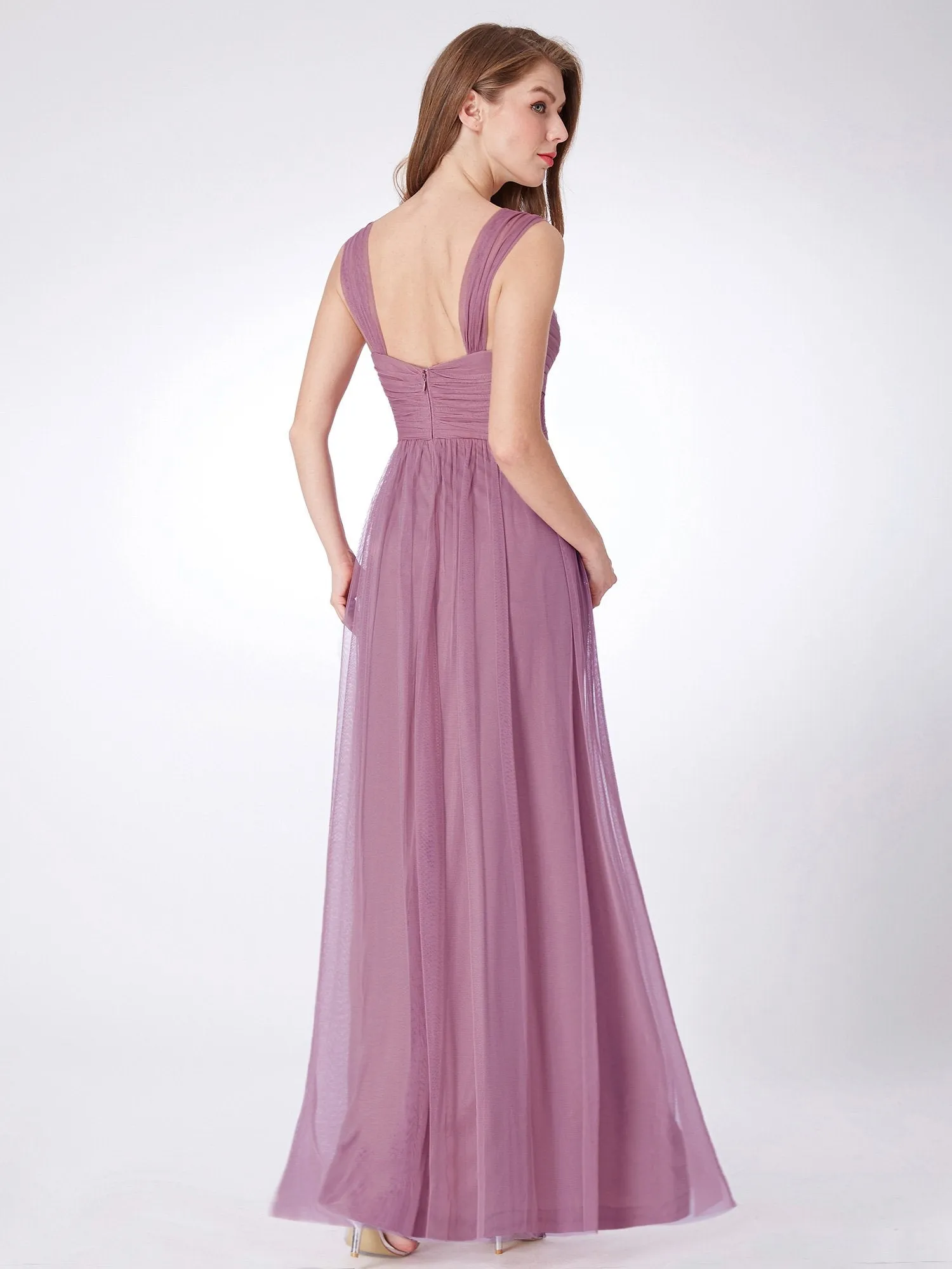 Ever-Pretty Ever Pretty Sleeveless Women Feminine Bridesmaid Dresses EP07304