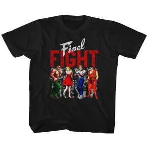 Final Fight Panels Youth T-Shirt