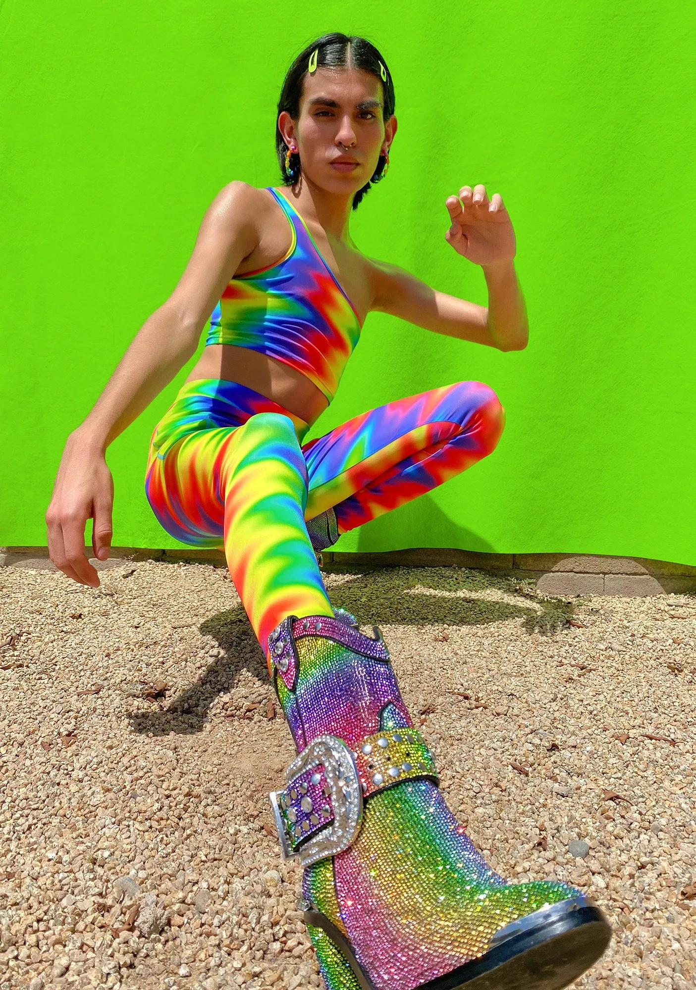 Fly Ur Flag Rainbow Leggings