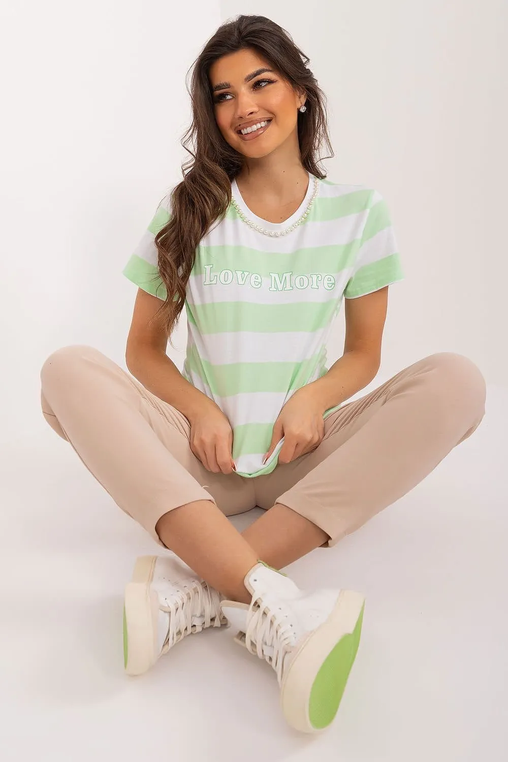 Fresh Print Round Neck Shirt