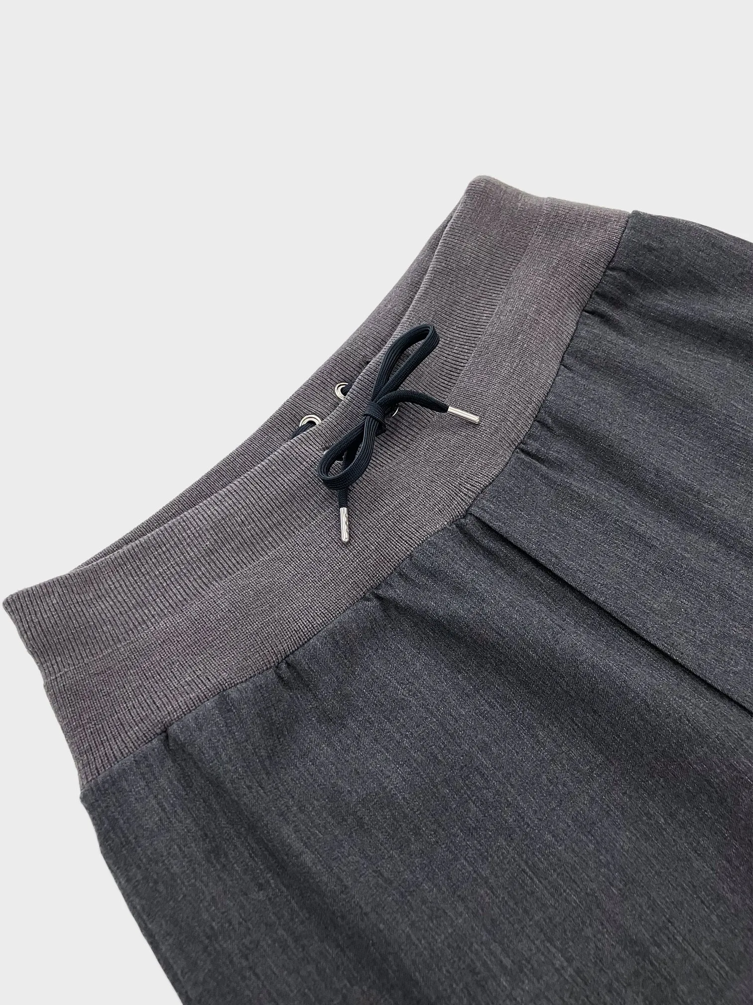 FUMITO GANRYU  / RELAXED TROUSERS (D.GRAY)