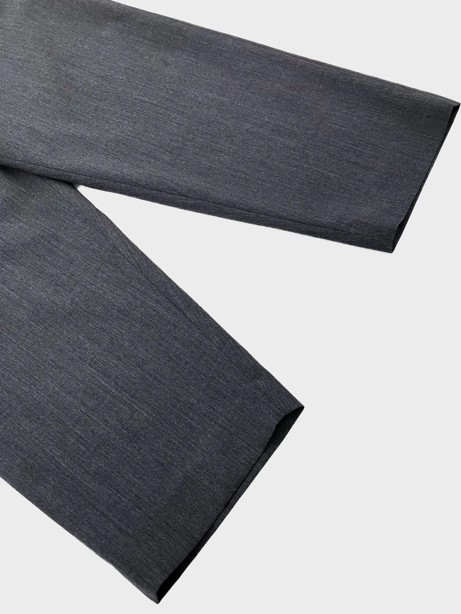 FUMITO GANRYU  / RELAXED TROUSERS (D.GRAY)