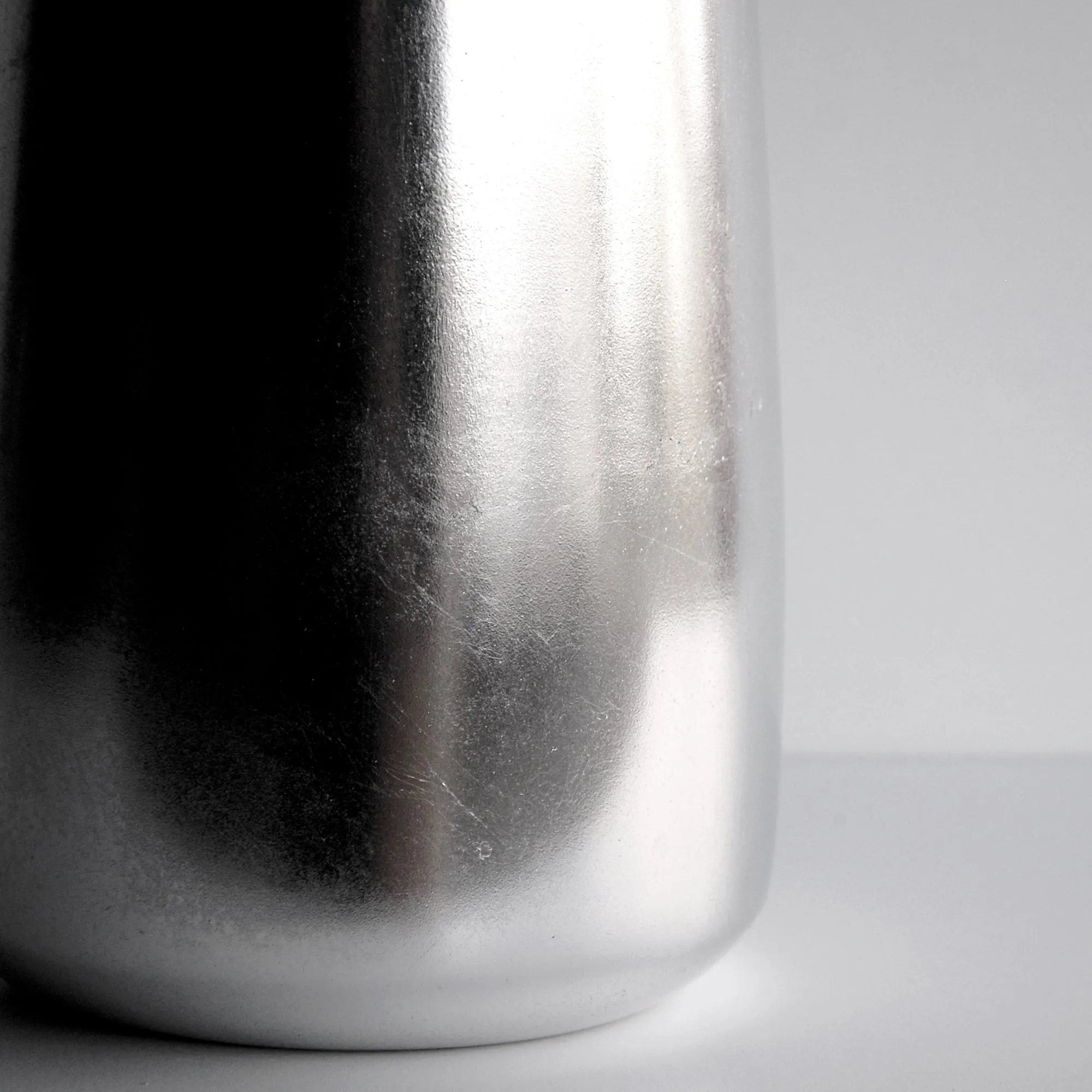 GILT 12" Silver Gilded Zen Vase
