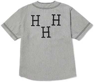 Huf Gato Baseball Jersey / Charcoal