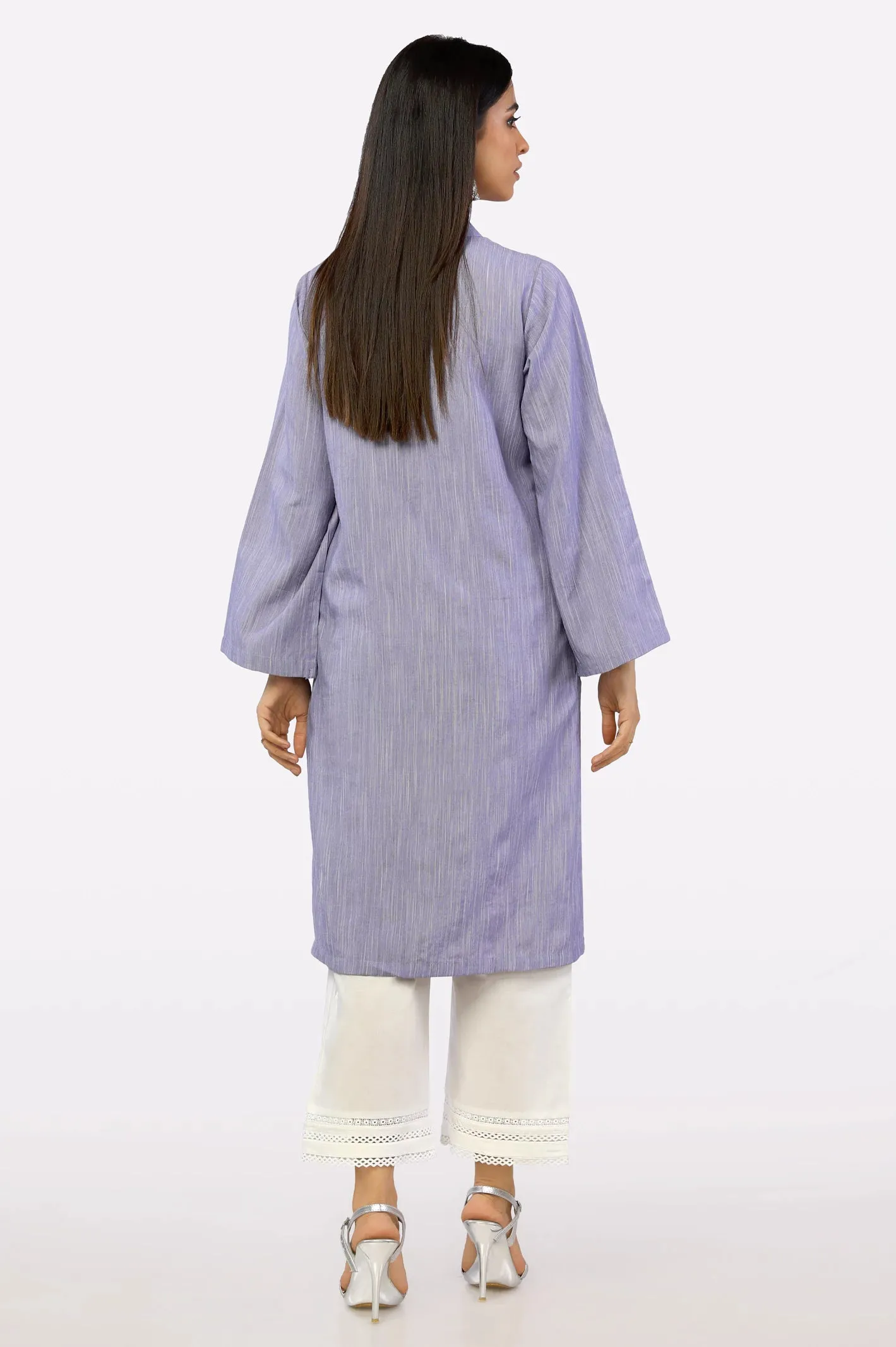 Light Purple Dyed Kurti