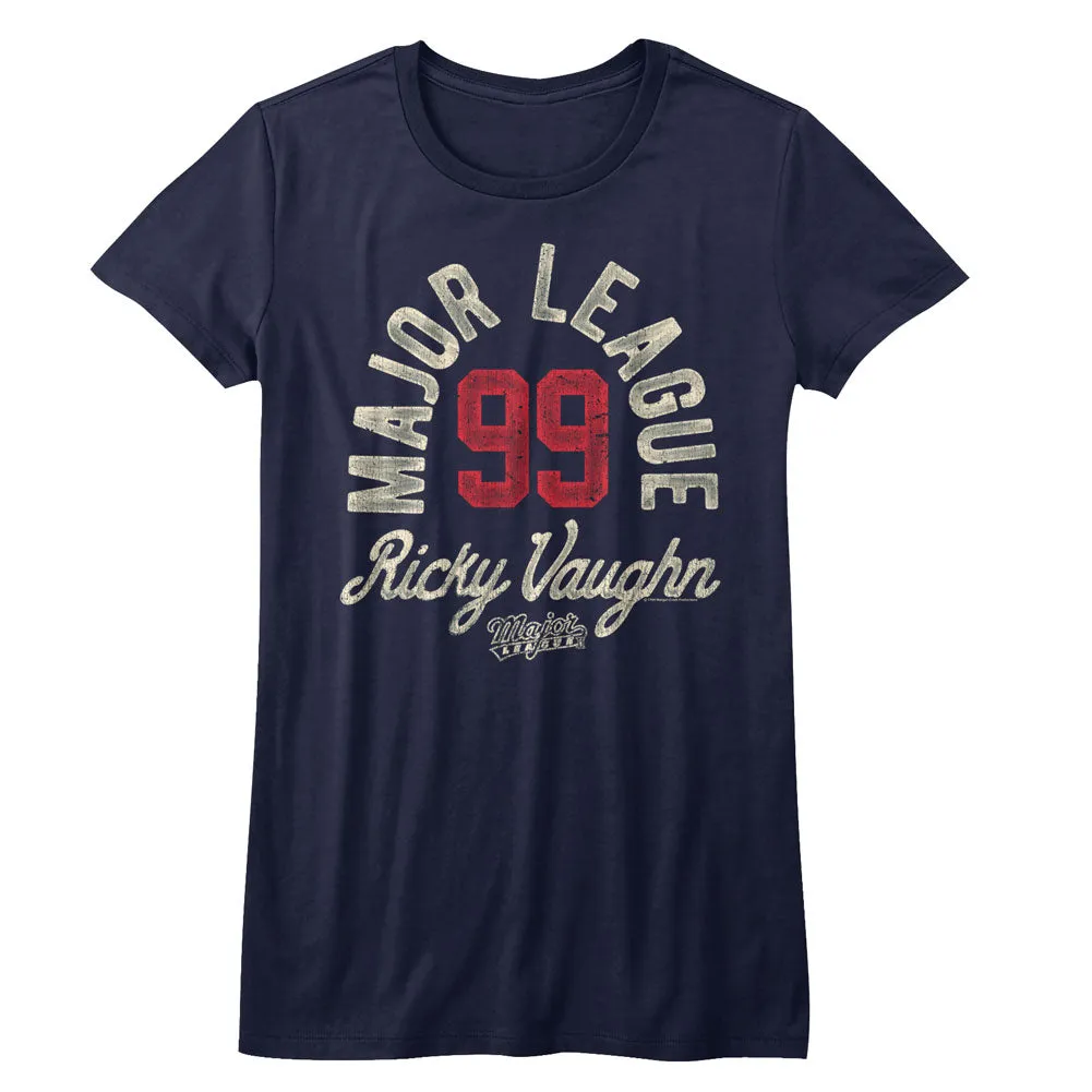 Major League Ricky Vaughn Juniors T-Shirt