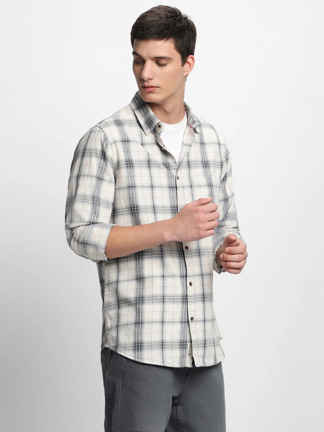 Men's Beige Shirts