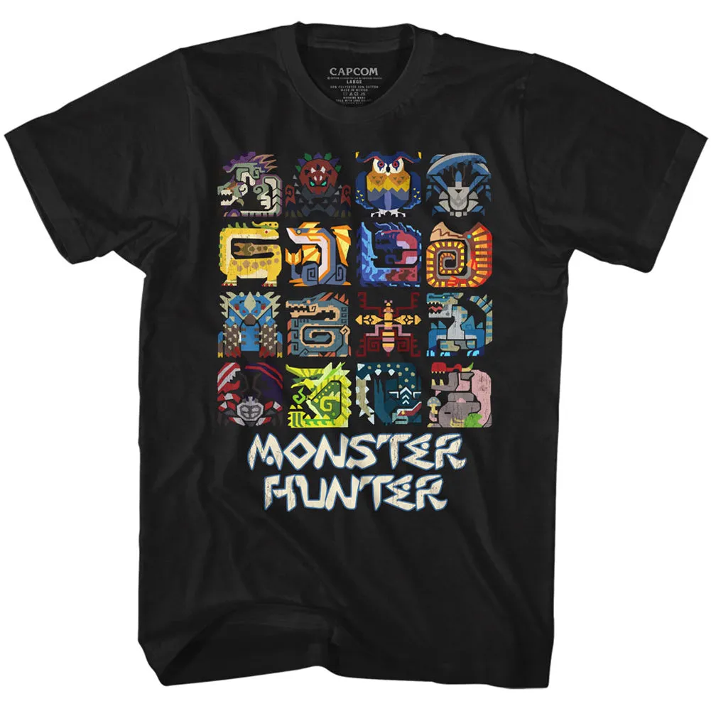 Monster Hunter Symbols Men's T-Shirt