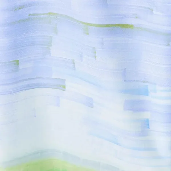 NANI IRO • Touch a Chord Cotton Silk Fabric • Lt Blue