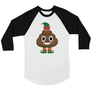 Poop Elf BKWT Womens Baseball Shirt