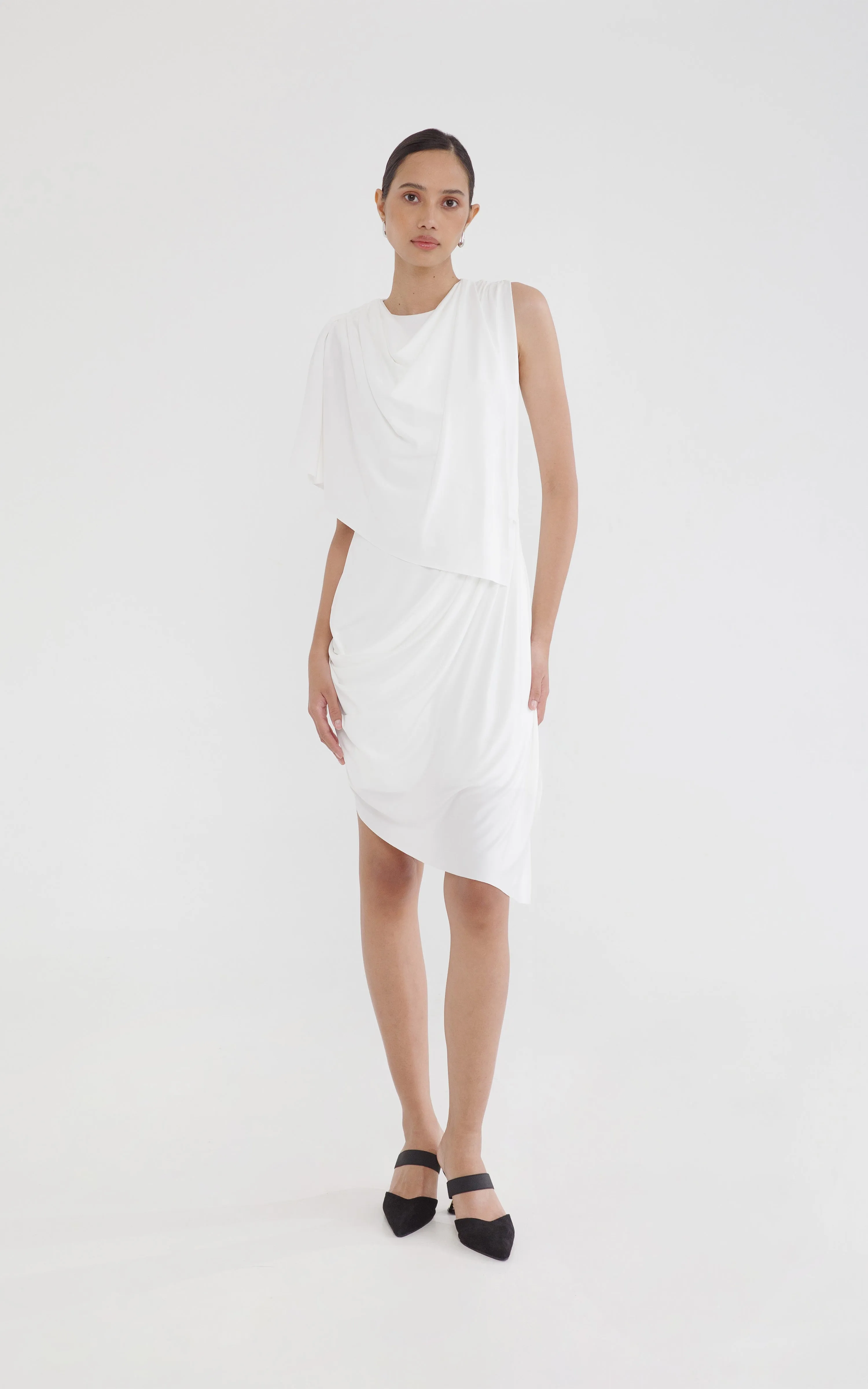 RAF X Martin Bautista Ward Sleeveless Dress (Offwhite)