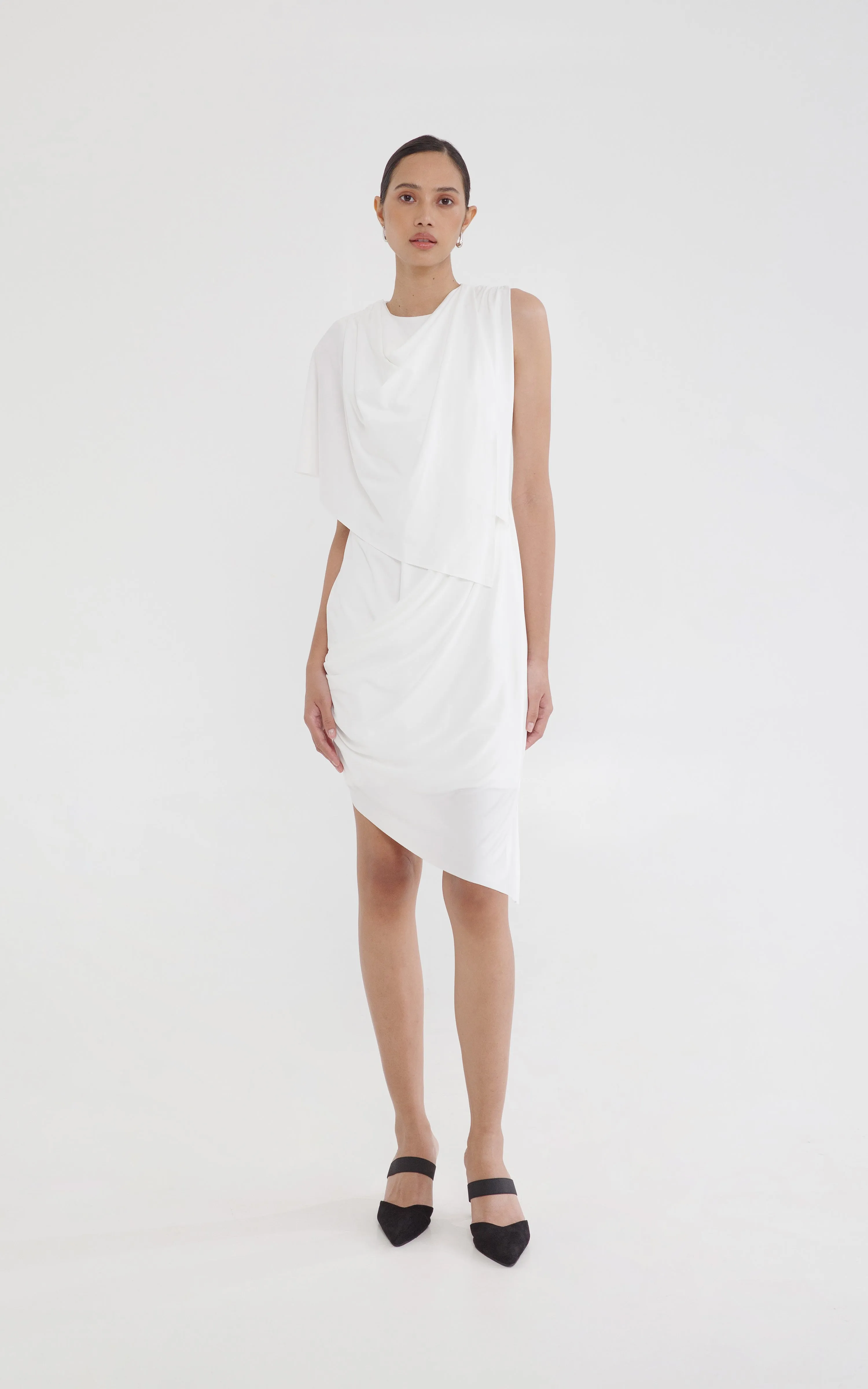 RAF X Martin Bautista Ward Sleeveless Dress (Offwhite)