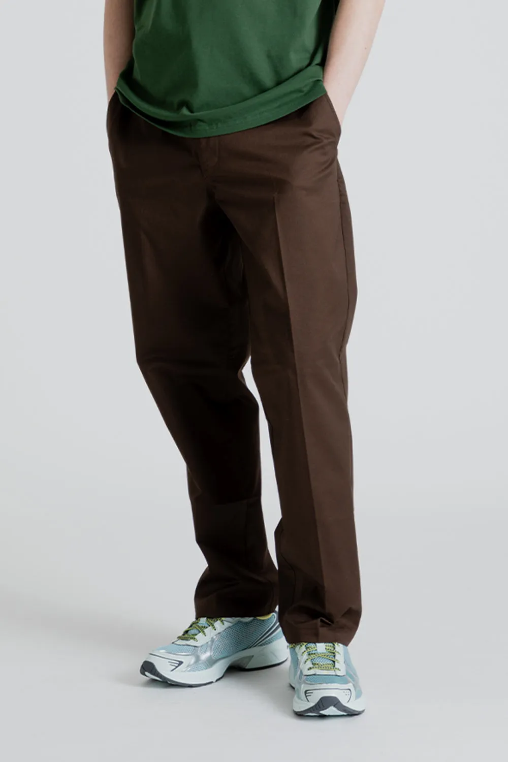 Relaxed Fit Chino Pants - Demitasse