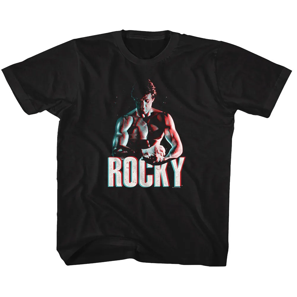 Rocky 3D Muscles Toddler T-Shirt