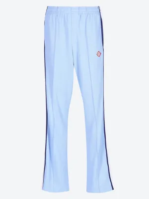 Round pique track pants