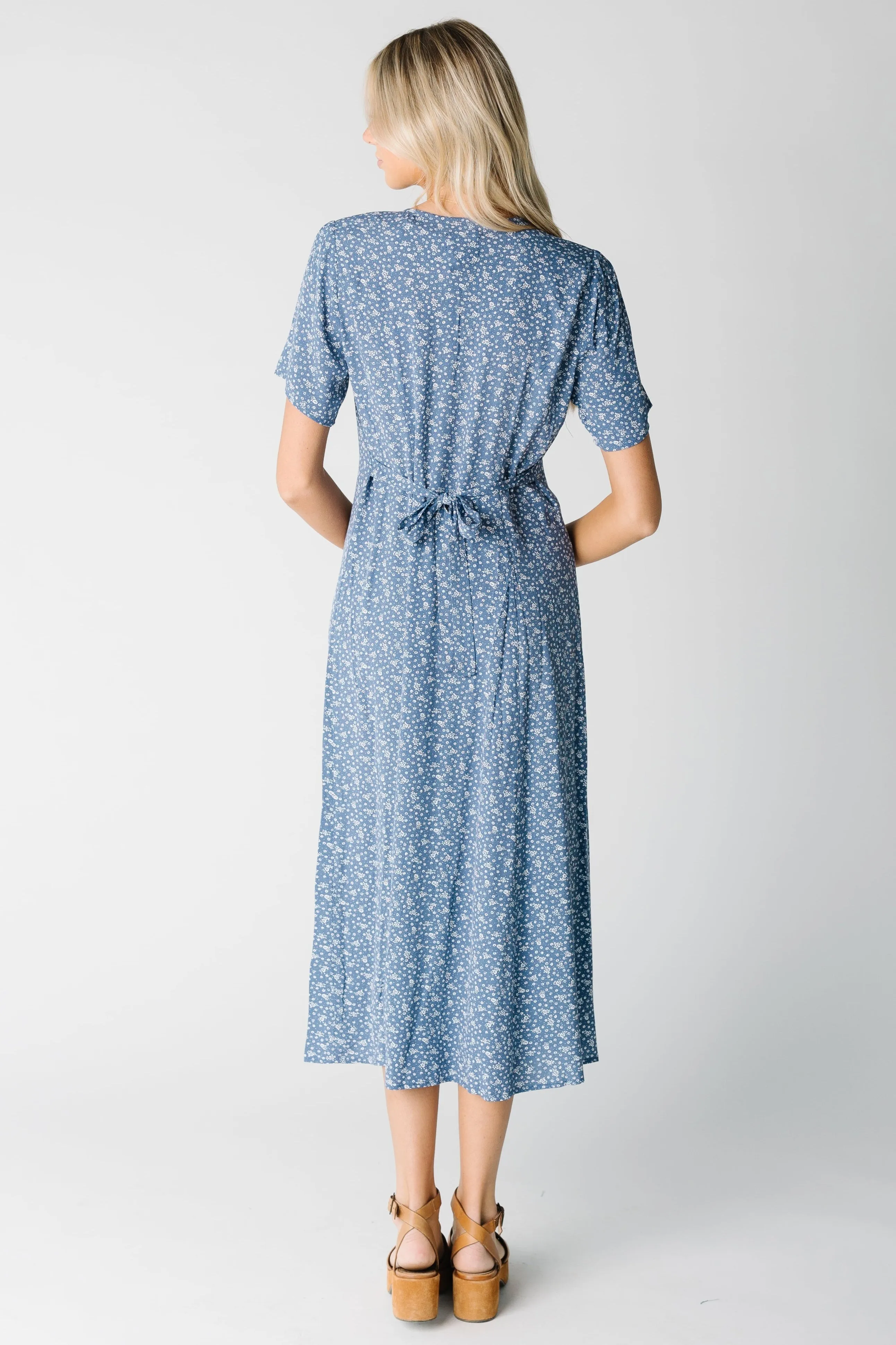 Samantha Floral Button Down Dress