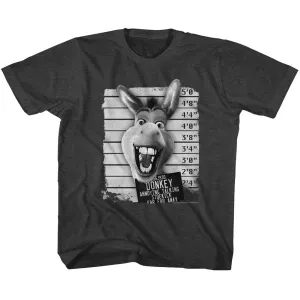 Shrek Donkey Mugshot Youth T-Shirt