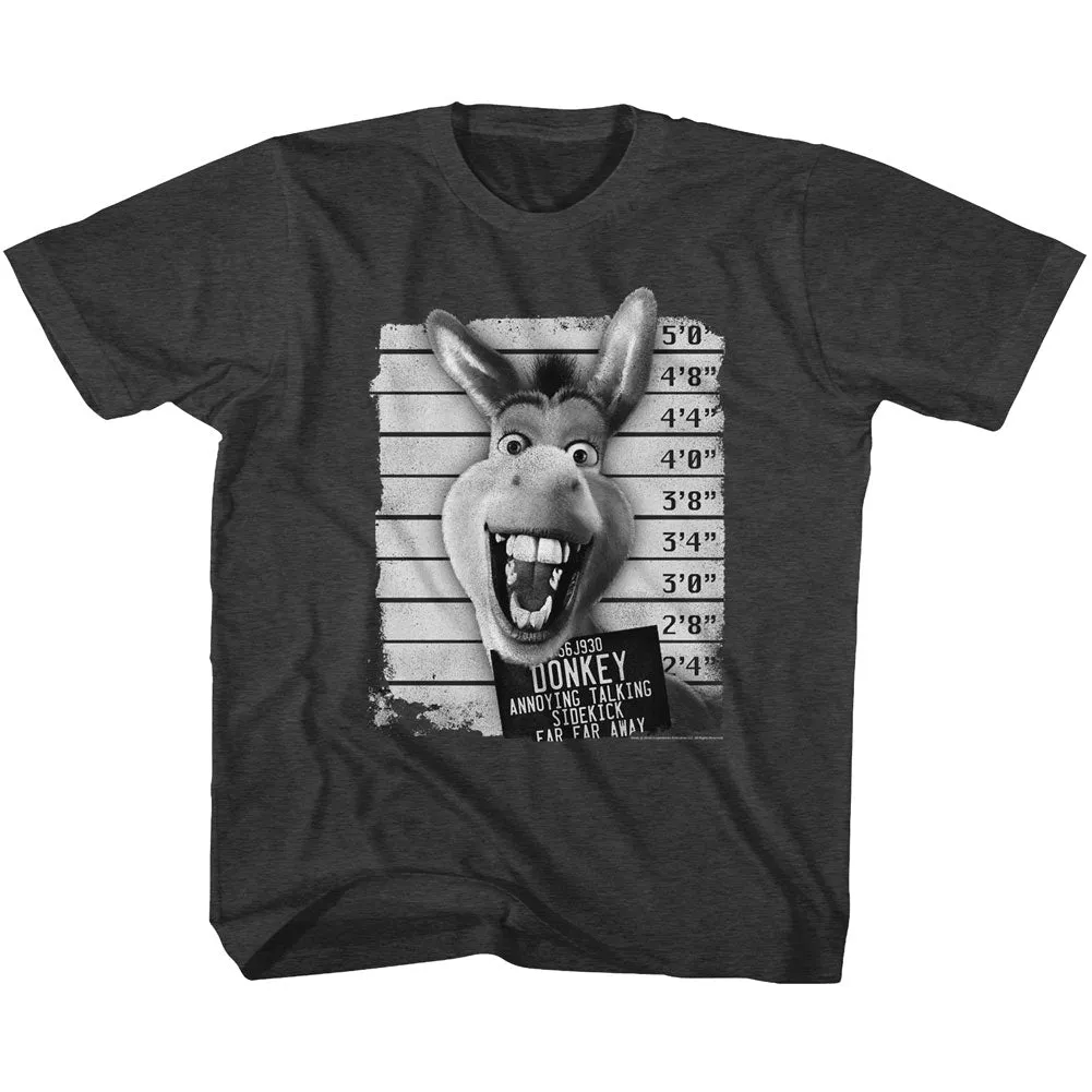 Shrek Donkey Mugshot Youth T-Shirt
