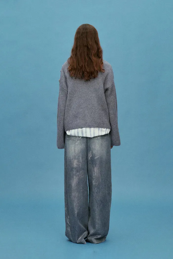 Soleil Sweater in Merino Cashmere Knit