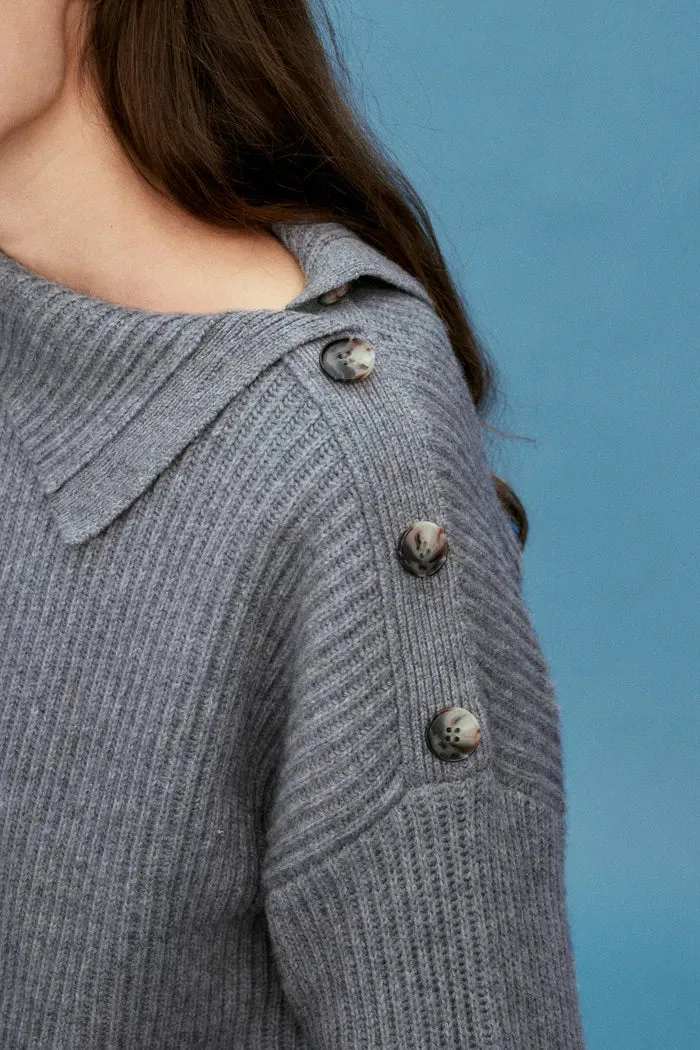 Soleil Sweater in Merino Cashmere Knit