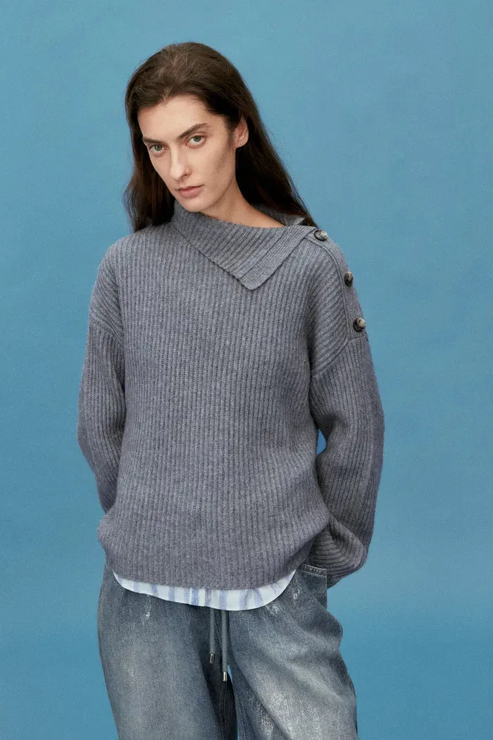 Soleil Sweater in Merino Cashmere Knit