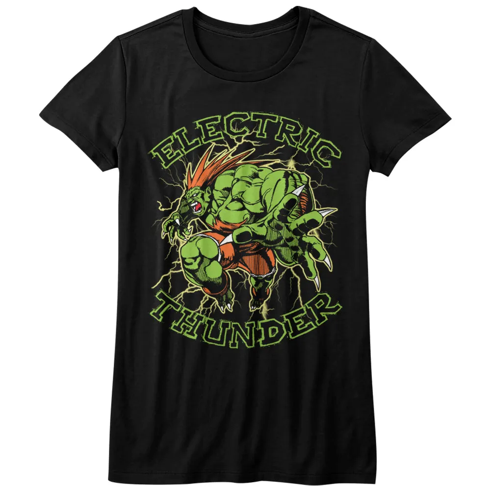 Street Fighter Electric Thunder Women's T-Shirt