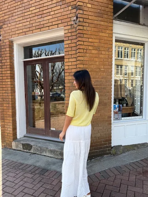 Sunbeam Cardigan Lemon