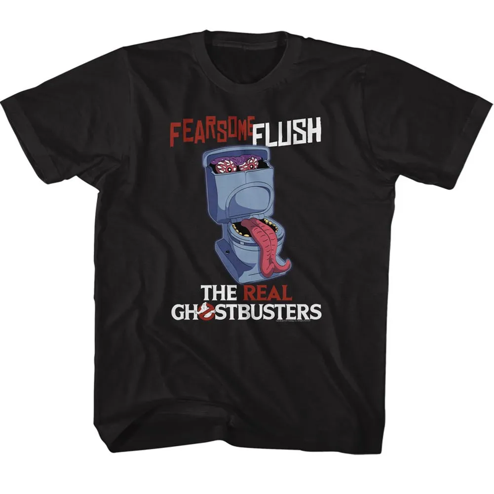 The Real Ghostbusters Fearsome Flush Youth T-Shirt