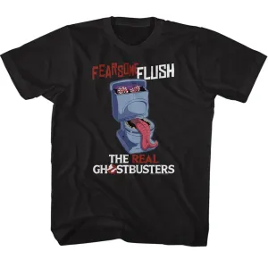 The Real Ghostbusters Fearsome Flush Youth T-Shirt