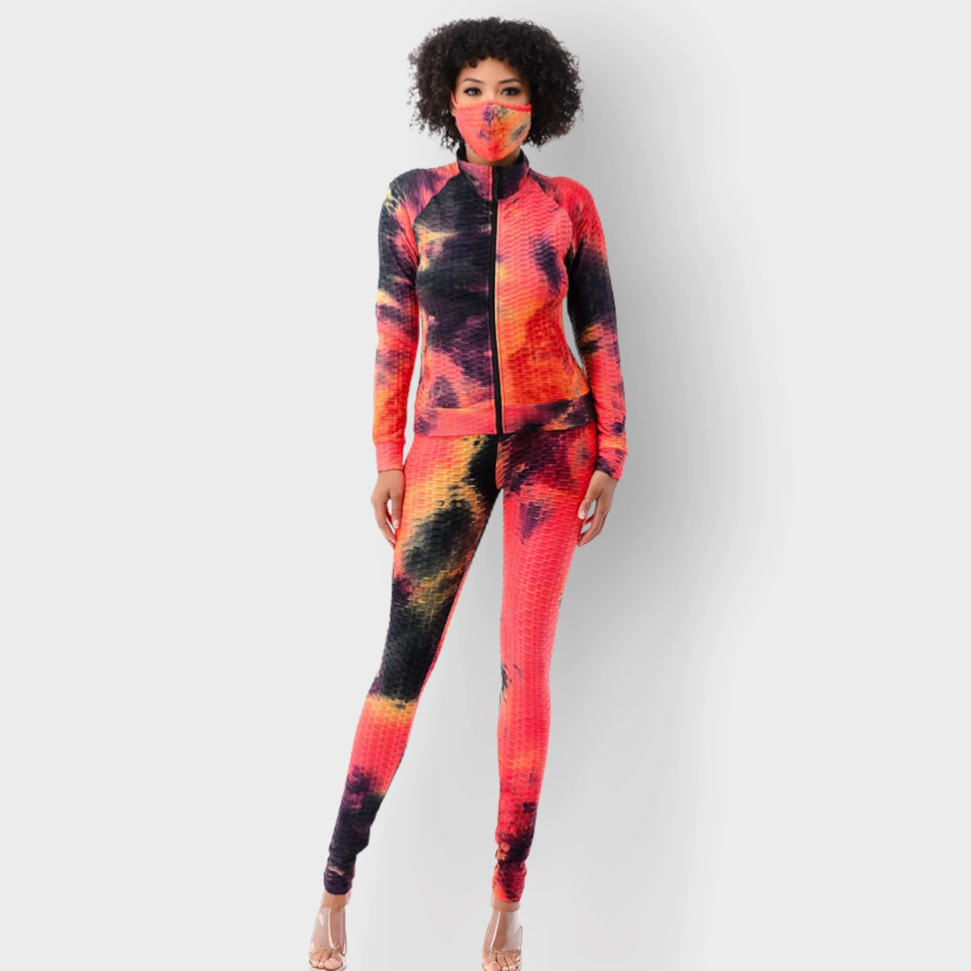 Tie-Dye Tracksuit w/mask