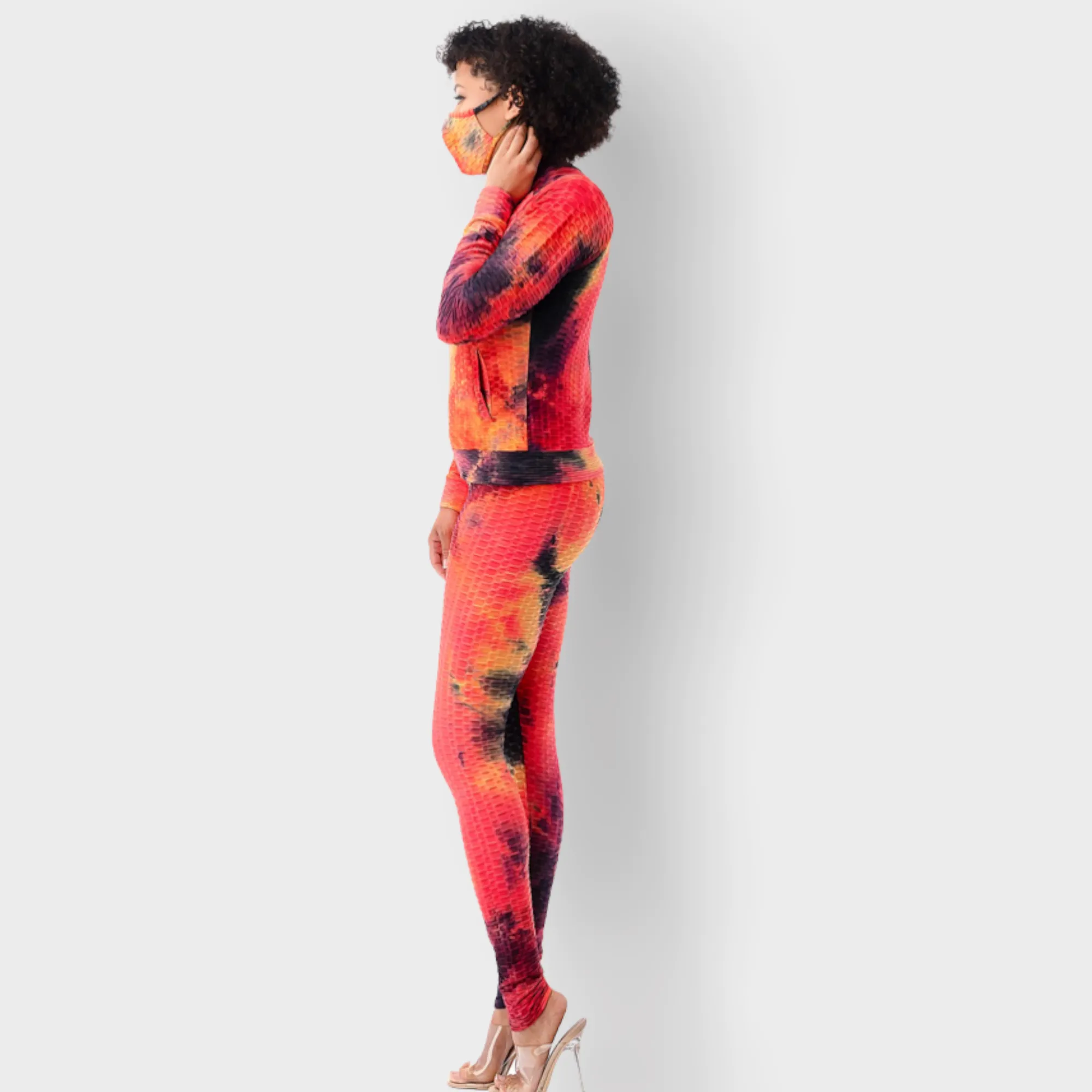 Tie-Dye Tracksuit w/mask